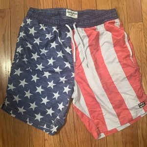 Billabong patriotic board shorts